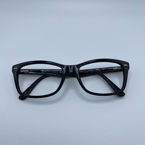 Ray-Ban RB 5228 53mm Acetate Full Rim Eyeglasses - Black - Picture 3 of 11